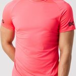 Björn Borg Mesh Panel T-shirt tekninen paita, punainen