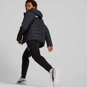 Puma Essentials topattu takki jr, musta