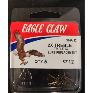 Eagle Claw 2x treble