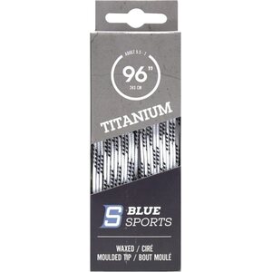 Blue Sport Jääkiekkoluistimen nauha Blue Titanium, valkoinen