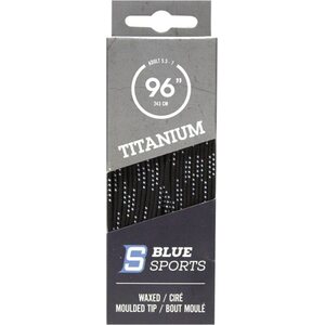 Blue Sport Jääkiekkoluistimen nauha Blue Titanium, Musta