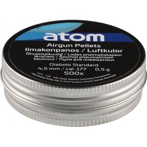 Atom Ilmakiväärin luoti Diabolo 4,5 mm 500 kpl