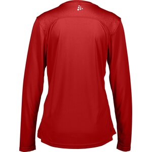 Craft Rush LS Tee W, Bright Red