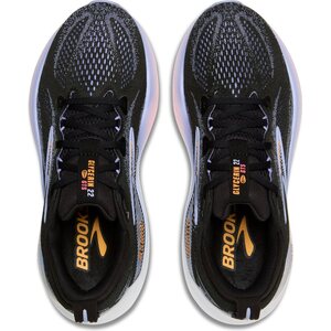 Brooks GLYCERIN GTS 22 - black /blue heron /orange