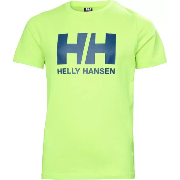 Helly Hansen Jr Logo T-paita, sharp green