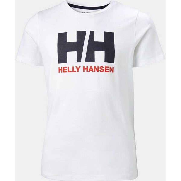 Helly Hansen Jr Logo T-paita, white/blanc