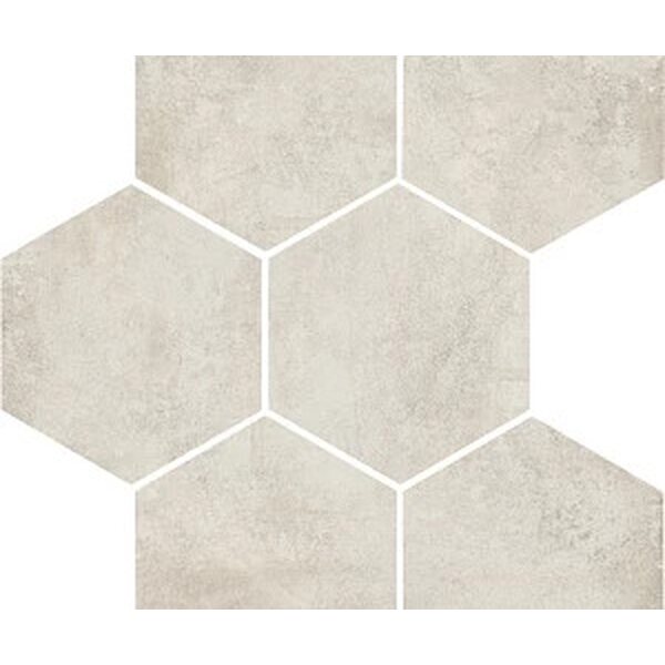 Nordic Tile Clays Cotton Exagon 21x18,2cm