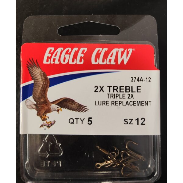 Eagle Claw 2x treble