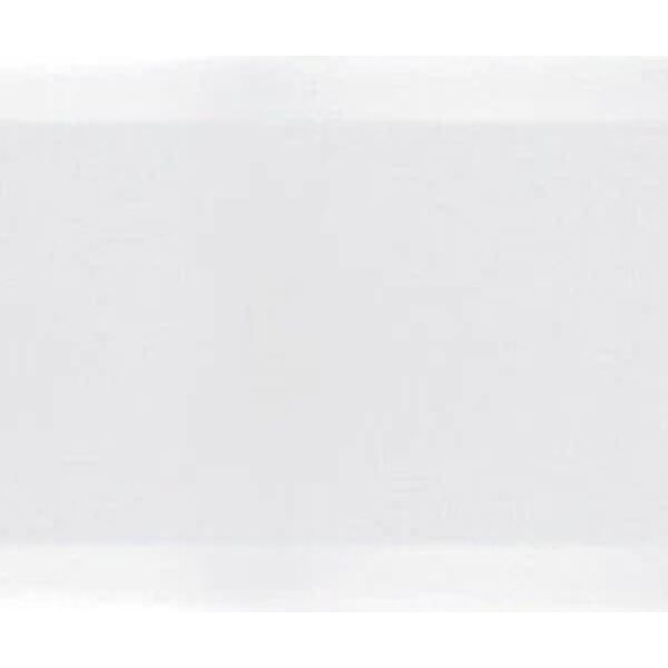 Nordic Tile Plaqueta Bisel Blanco brillo 10x30cm