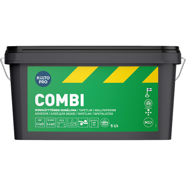 Kiilto Pro Seinäliima Combi 5l monikäyttöinen