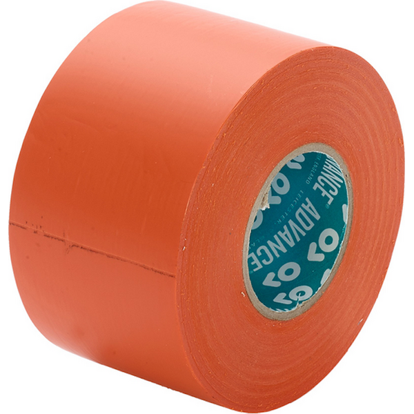 No Brand Suojausteippi pvc telpak 50 mm x 33 m oranssi