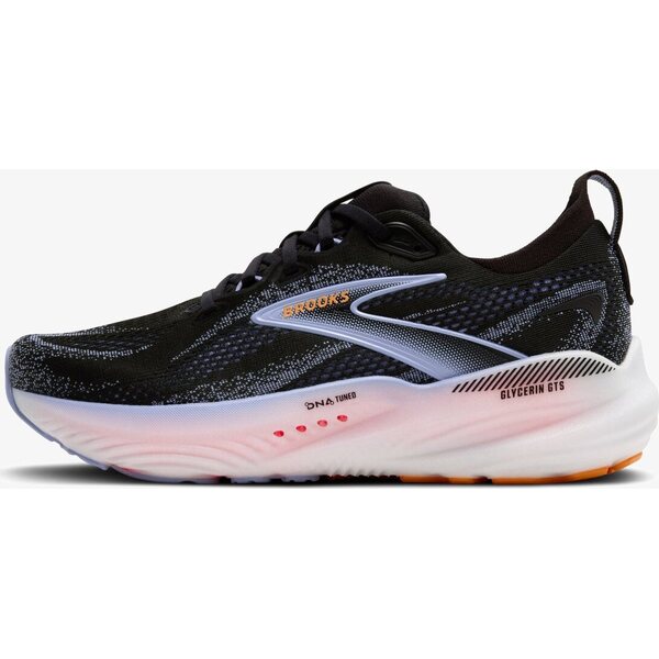 Brooks GLYCERIN GTS 22 - black /blue heron /orange