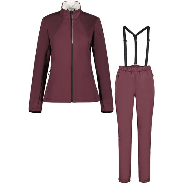 Rukka Turula Set W -naisten softshell-puku MUSTA
