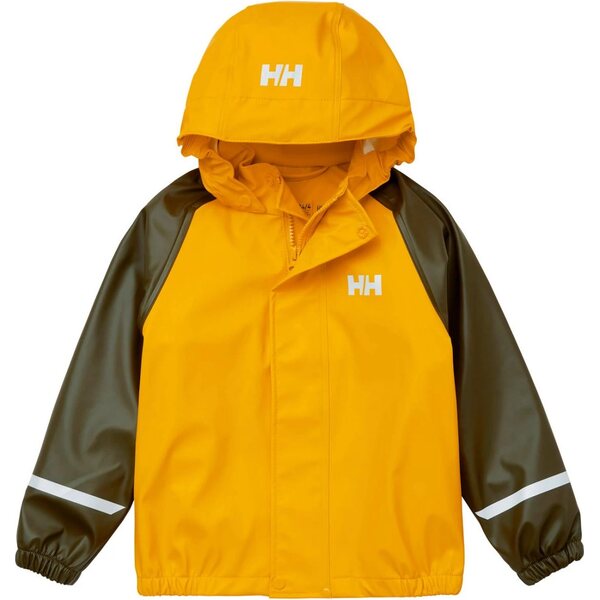 Helly Hansen Bergen 2.0, sadepuku keltaisilla housuilla, yellow/jaune